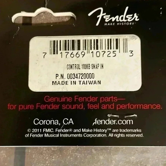 Fender SnapIn 100KB - Picture 4 of 9